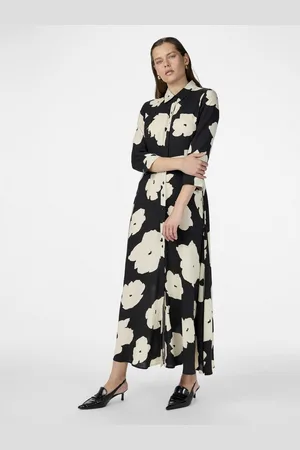 Y.A.S Jurk met overhemdkraag YASSAVANNA LONG SHIRT DRESS