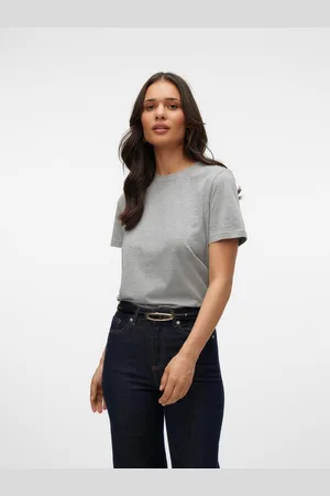 VERO MODA Shirt met korte mouwen VMPAULINA SS T-SHIRT GA JRS NOOS