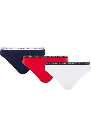 Tommy Hilfiger Bikinibroekje met smalle logoboord (3 stuks)