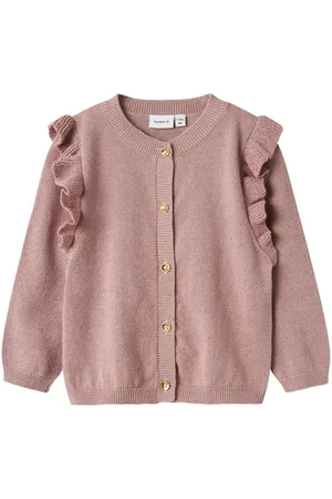NAME IT Vest NMFABINNE LS KNIT CARD NOOS
