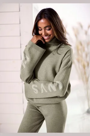 ELBSAND Sweater Coltrui van zachte brei, loungewear