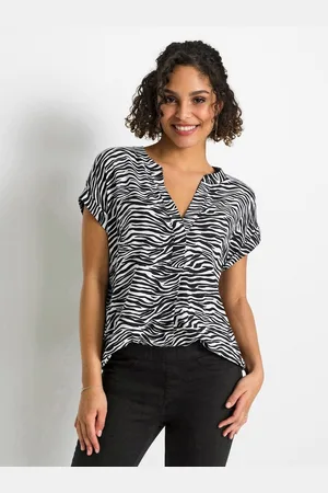 Classic Inspirationen Blouse met korte mouwen
