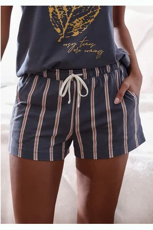 Lascana Pyjamashort met druk