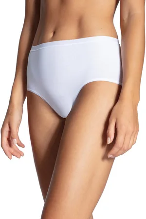 Calida High-waist-slip Natural Comfort met natuurlijke glans en gladde grip