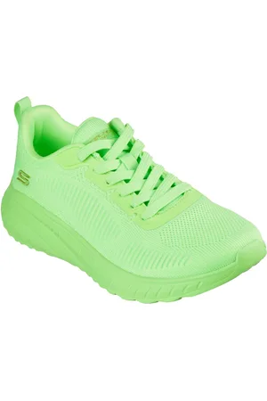 Skechers Sneakers BOBS SQUAD CHAOS-COOL RYTHMS , brei sneakers, veterschoen in vegan uitvoering