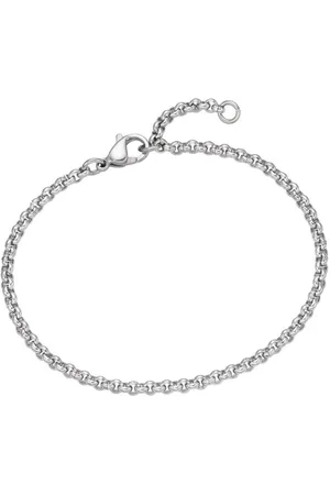 Firetti Edelstalen armband Sieraad cadeau erbs-ketting schakeling, 2,4 mm breed