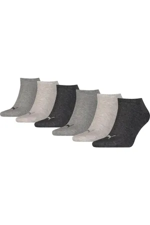 PUMA Sneakersokken PU Sneaker Socks 6-pack met modieuze -branding (6 paar, Set van 6)
