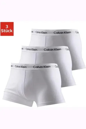 Calvin Klein Hipster met witte weefband (3 stuks)