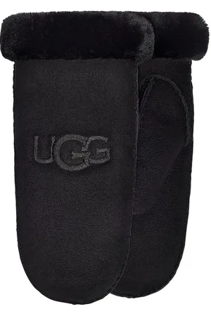 UGG Leren handschoenen W SHEARLING EMBROIDER MITTEN