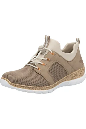 Rieker Slip-on sneakers , instapschoen, lage schoen, slipper, vrijetijdsschoen met elastische instap