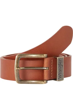 Wrangler Leren riem METAL LOOP