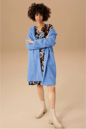 Aniston Korte jas in pluche-look