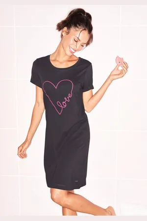 VIVANCE DREAMS Big-shirt met hartjesprint