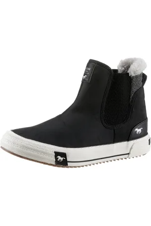 Mustang Chelsea-boots met stretchinzet aan beide kanten