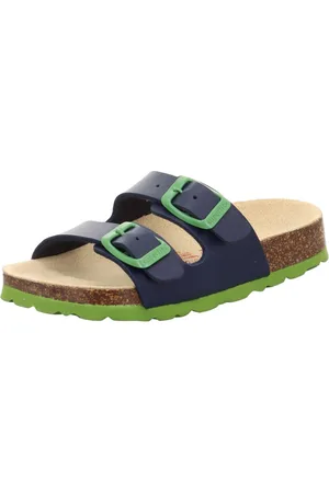 Superfit Slippers Pantoffel WMS: Gemiddeld Slippers, huisschoen met gespen, maat sjabloon om te downloaden