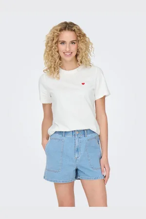JDY Shirt met korte mouwen PISA S/S PRINT TOP JRS NOOS