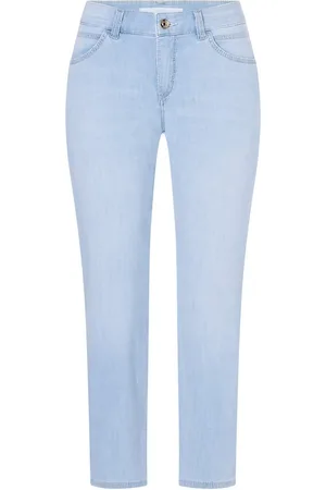 Mac Ankle jeans Slim 7-8 Contrastkleurige naden