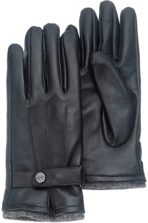 Pearlwood Leren handschoenen Touchscreen bewezen - bedienbaar met 10 vingers
