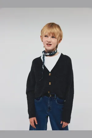 NAME IT Vest NKFHOLLY BOXY SHORT KNIT CARD NOOS