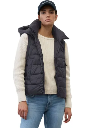 Marc O’ Polo Bodywarmer met afneembare capuchon