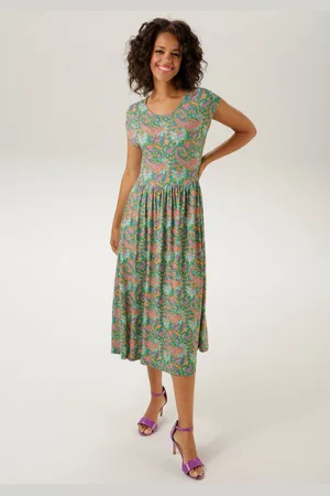 Aniston Zomerjurk met een extravagant geprint paisley motief
