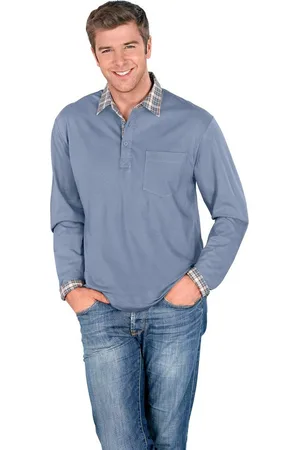 Baur Poloshirt met lange mouwen Poloshirt (1-delig)