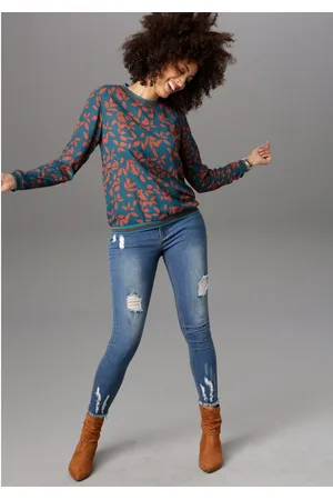 Aniston Shirtblouse met sportieve boord