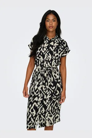 ONLY Jurk met overhemdkraag ONLHANNOVER S/S SHIRT DRESS NOOS WVN
