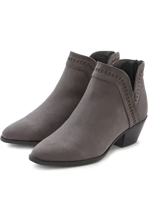 Lascana Cowboy laars Cowboy boots, western enkelboots, enkelboots met uitsnijding VEGAN