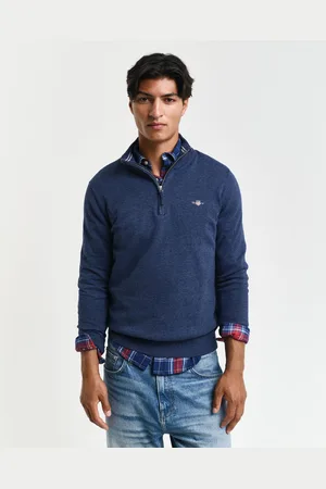 GANT Schipperstrui CLASSIC COTTON HALF ZIP