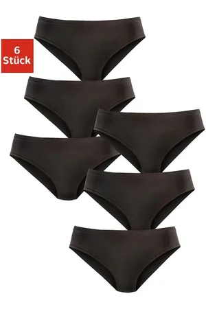 Petite Fleur Jazz-hipsters van puur katoen (6 stuks, Set van 6)