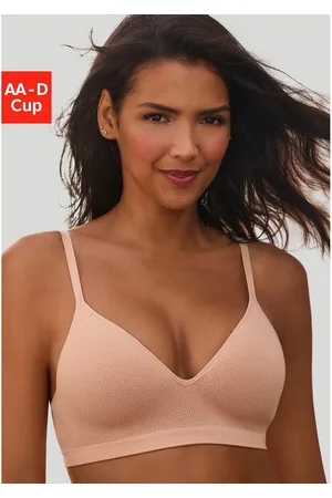 Lascana Push-up-bh COMFY BRA zonder beugels in zachte katoenen stof, basic lingerie