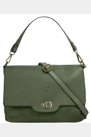 Samantha Look Schoudertas echt leer, made in italy