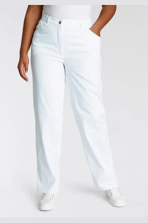 Kj Straight jeans Babsie met stretch