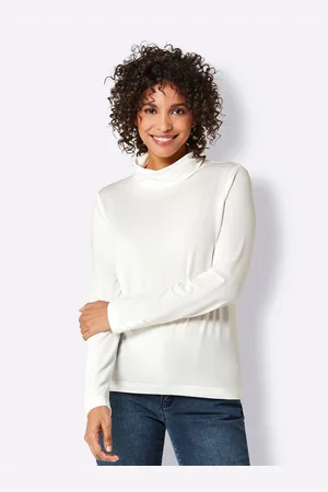 CREATION L PREMIUM Colshirt Lyocell-shirt (1-delig)