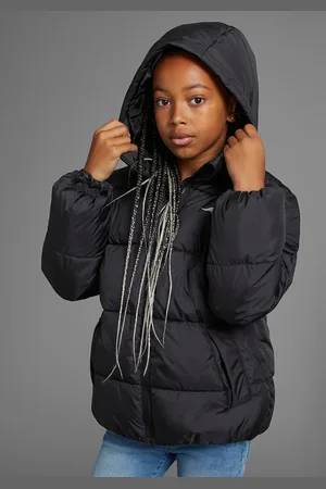 KangaROOS Winterjack Outdoor gewatteerde jas voor meisjes Gewatteerde jack met reflecterende details