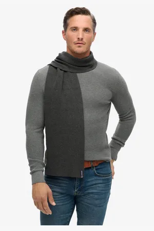 Superdry Gebreide sjaal ESSENTIAL LOGO KNITTED SCARF