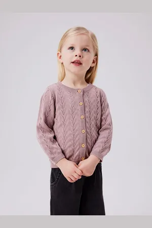 NAME IT Vest NMFBANNI LS KNIT CARD NOOS