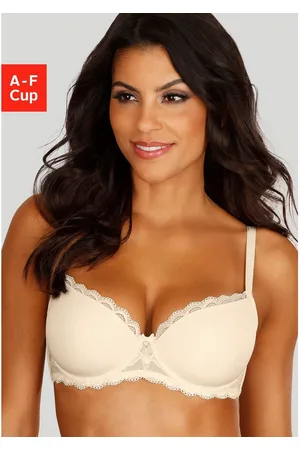 Lascana Bh met steuncups Evita met fijne kanten rand, dessous