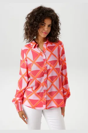Aniston Overhemdblouse met extravagante, grafische print - nieuwe collectie