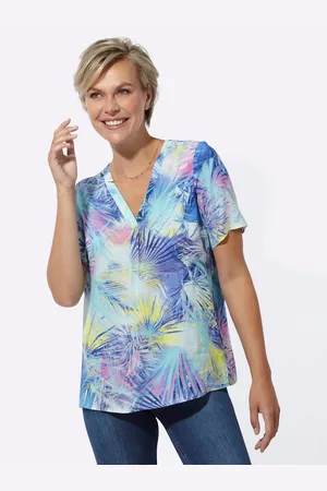 Classic Basics Blouse met korte mouwen