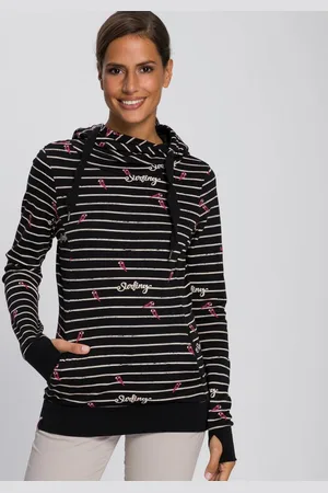 KangaROOS Hoodie Lange mouwen met duimgaten, figuurvolgende snit