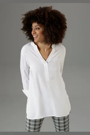 Aniston Lange blouse met extra-lange manchetten