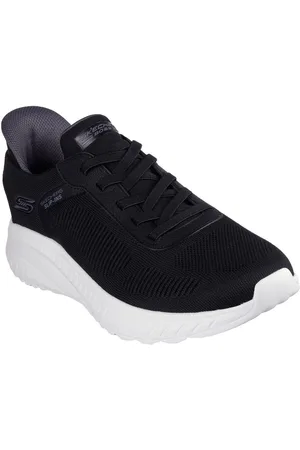 Skechers Slip-on sneakers BOBS SQUAD CHAOS-SOLID STEP , instapschoen, slippers, sneaker om in te stappen