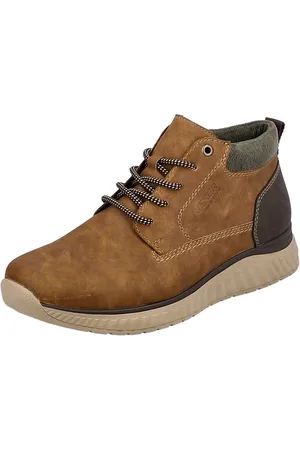Rieker Hoge veterschoenen in moderne used-look