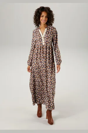 Aniston Maxi-jurk met fantasierijke mandala-print