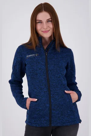 DEPROC-Active Gebreid fleecejack ELKFORD WOMEN