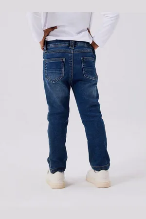NAME IT Slim fit jeans NMMSILAS SLIM SWE JEANS 8001-TH NOOS