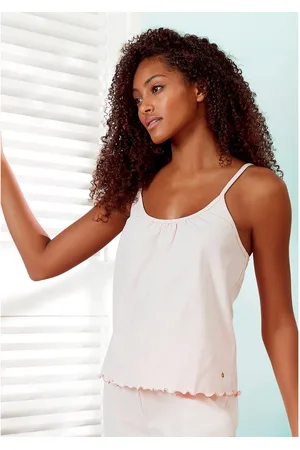QS by s.Oliver Geribde tanktop met babylockzoom