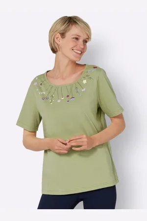 Classic Basics Shirt met korte mouwen Shirt met ronde hals (1-delig)